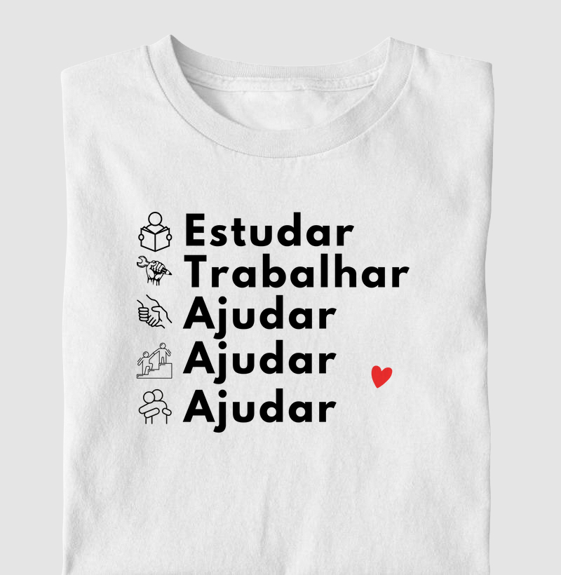 Frases Hélio Couto, estudar, trabalhar e ajudar