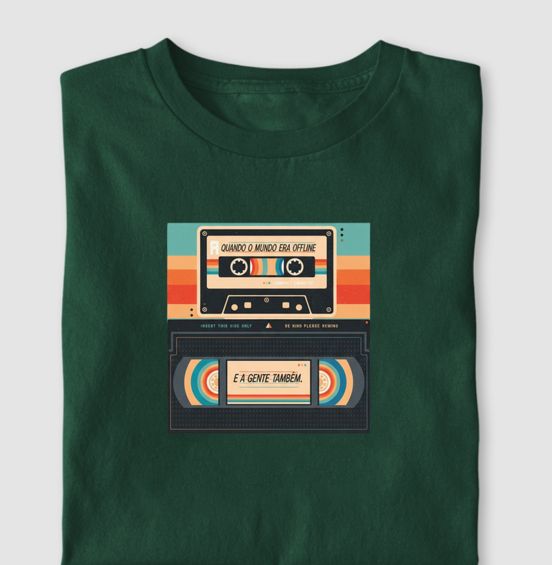 Quando o mundo era offline e a gente também