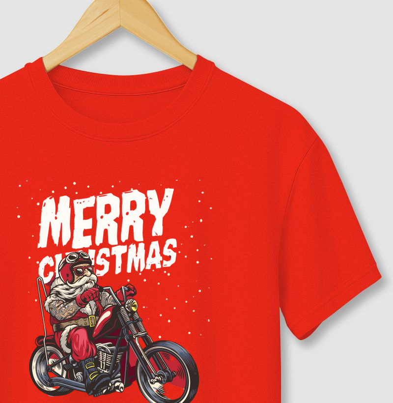 Merry Christmas Biker
