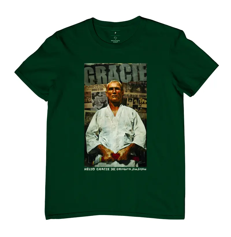 Camiseta Jiu Jitsu - Hélio Gracie