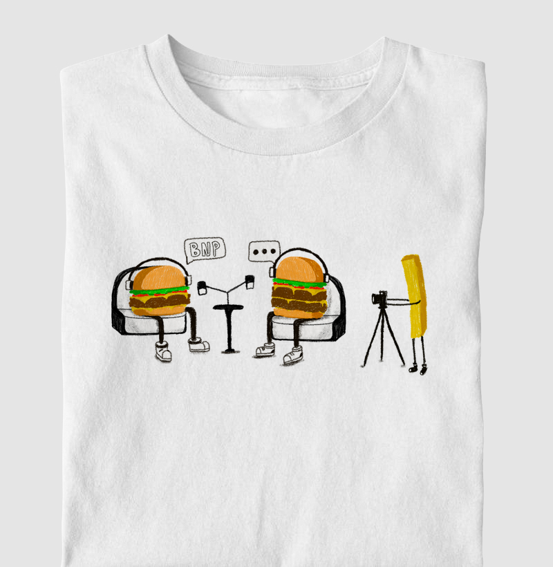 Camiseta BNP - BurgerCast