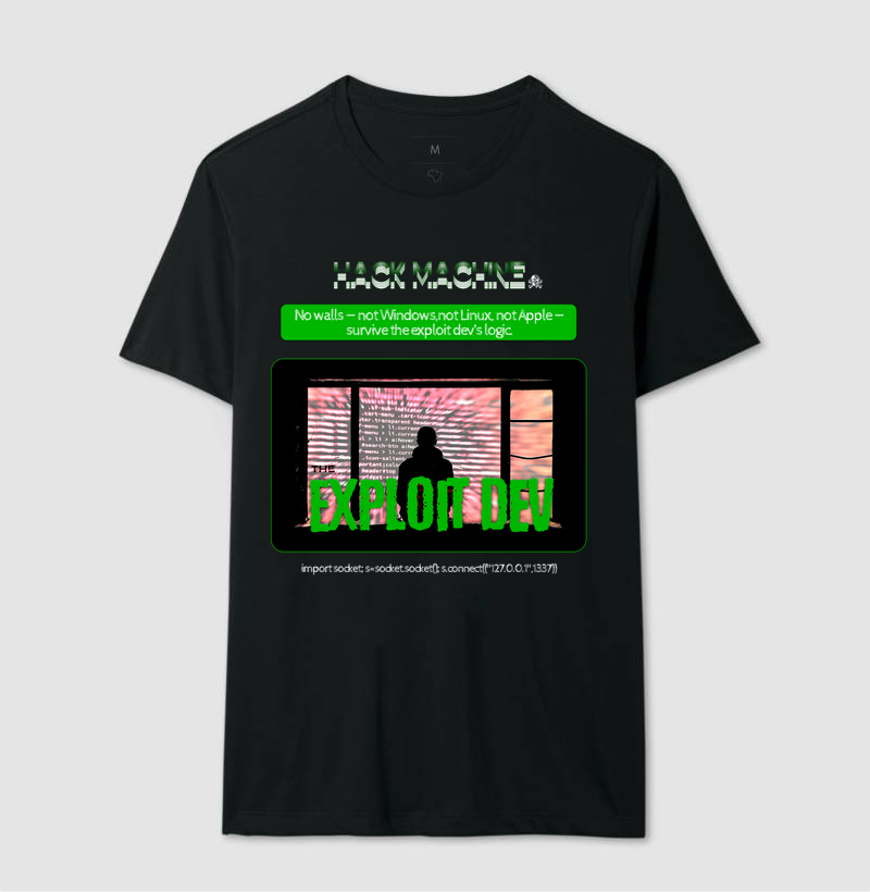 Camiseta Hack Machine – The Exploit Dev / Reboot Parade™