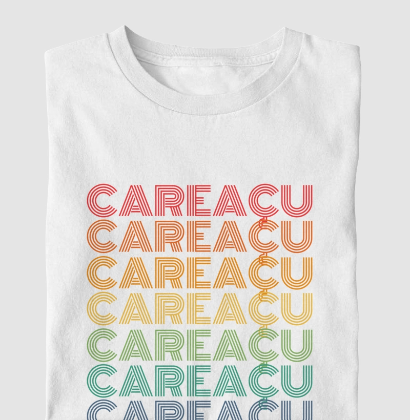 Careaçu Letreiro Retrô