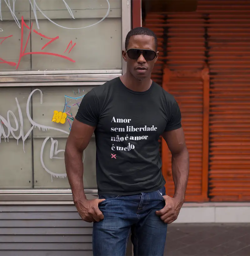 Camiseta Amor sem liberdade Masc