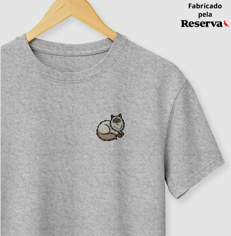 Gato Ragdoll Minimalista