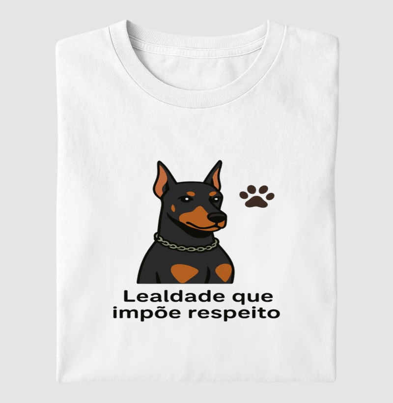 Camiseta “Lealdade que Impõe Respeito” – Unissex Algodão Premium