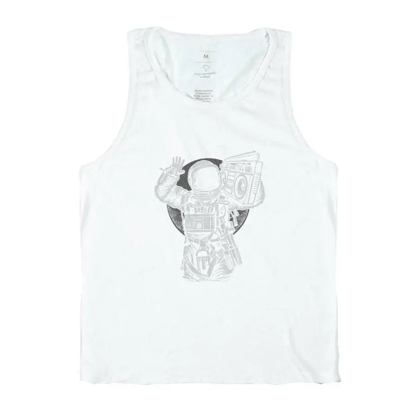 Astronauta viajando na música