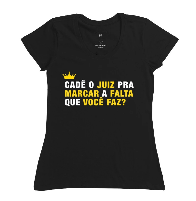 Cadê o juiz para marcar a falta que você me faz