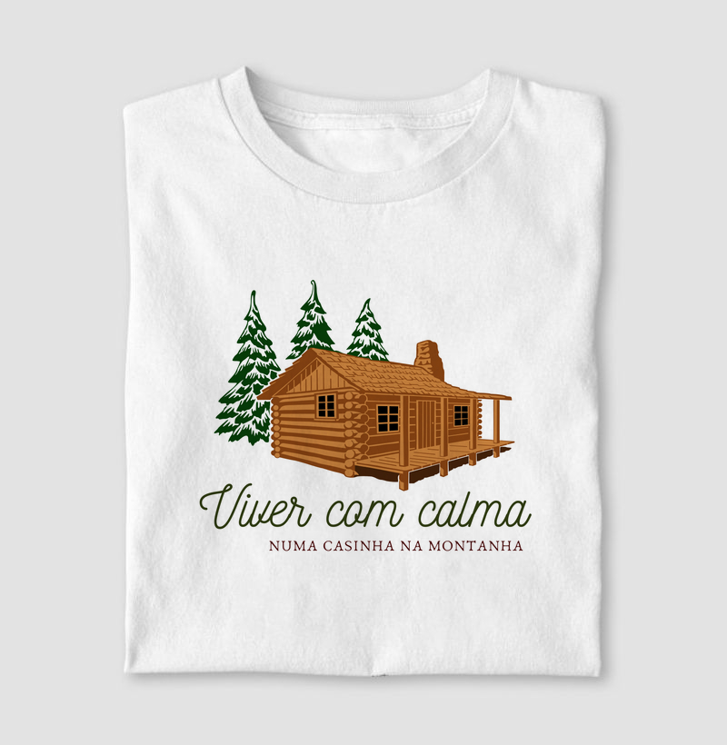 Camiseta - Coleção Slow life