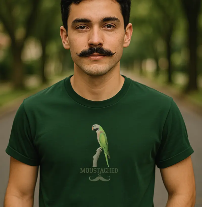 Camiseta Moustached