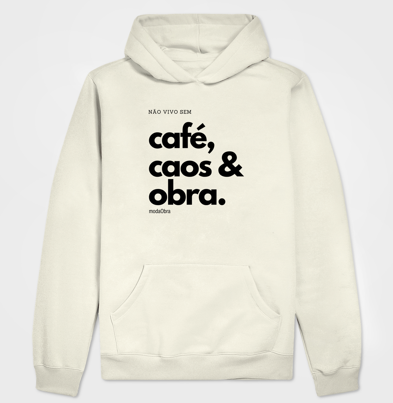 Café, caos e obra.