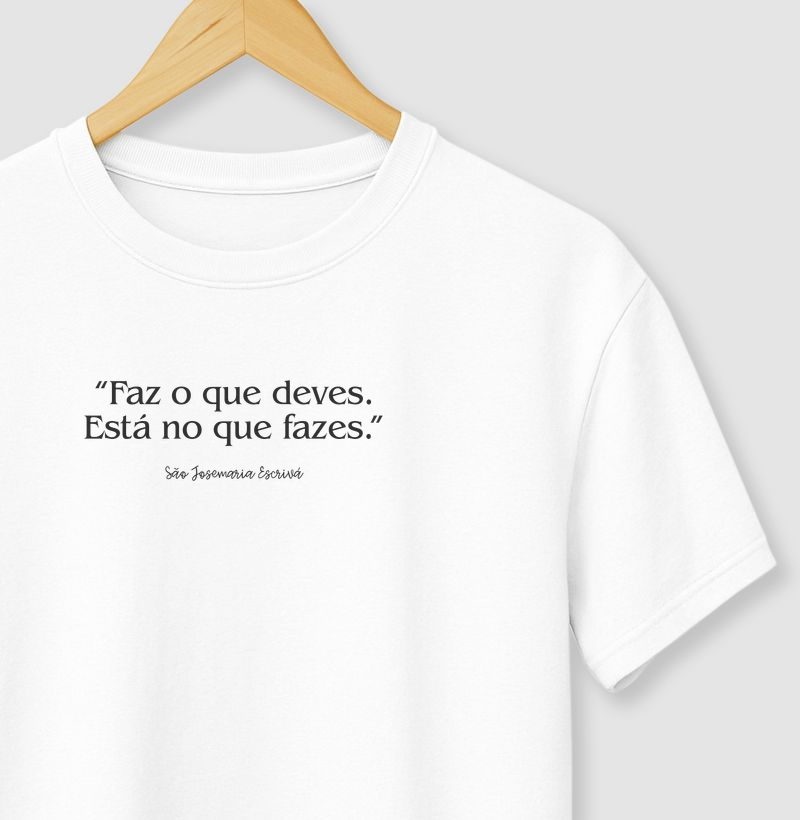 Escrivá Faz o que Deves