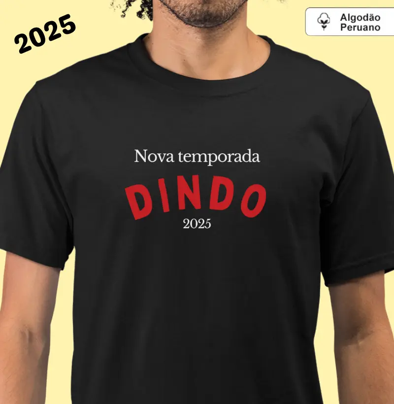 Nova temporada: Dindo, 2025 (algodão peruano)