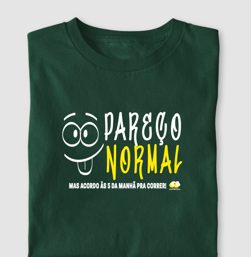 Pareço normal...