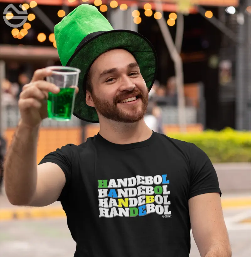 Camiseta Handebol Letras Brasil Masc.