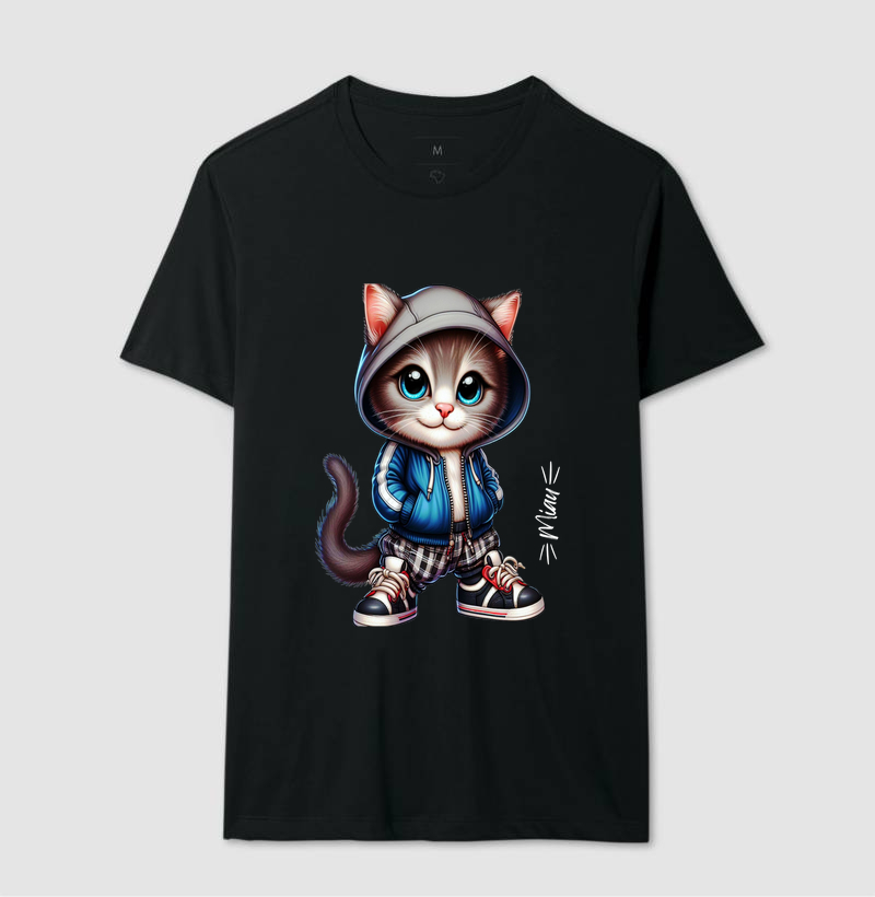 Camiseta Miau tô no estilo