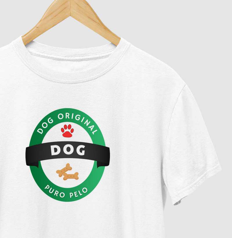 Camiseta Dog Puro Pelo