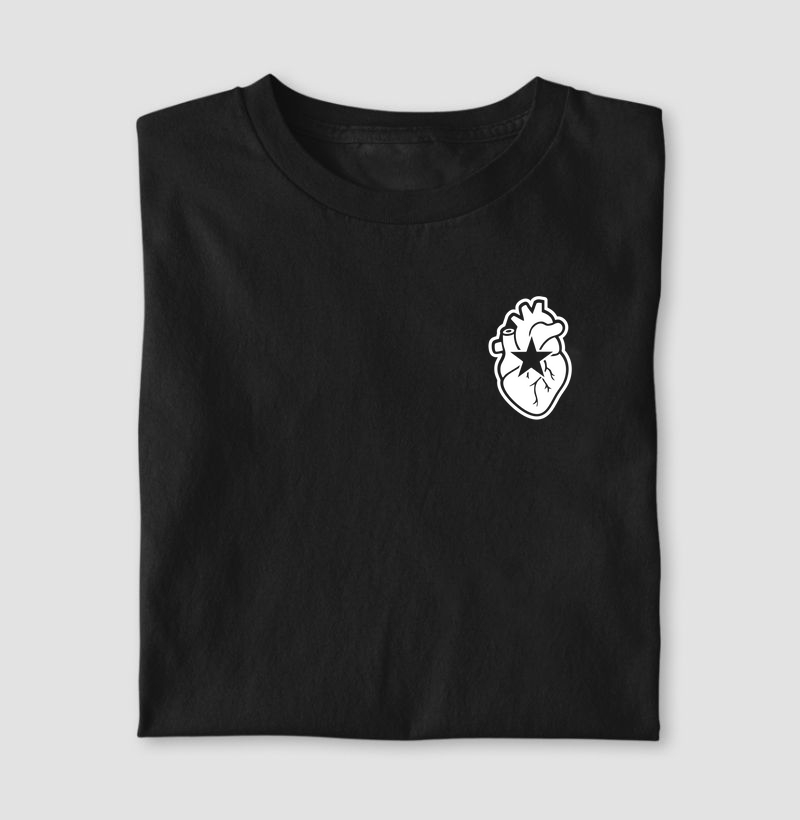 Camiseta Coração Alvinegro