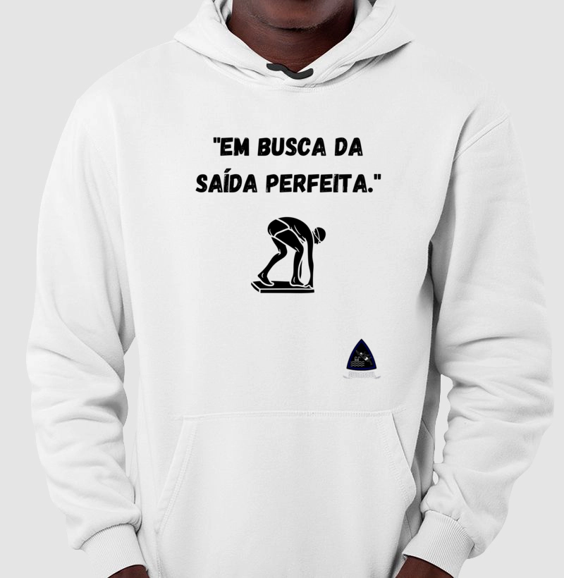 "Em busca da saída perfeita."