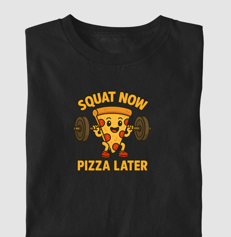 Squat now, pizza later