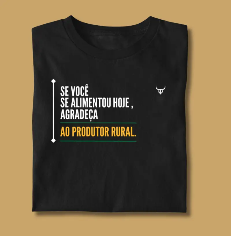 Agradeça ao produtor rural 