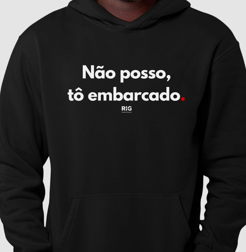 Não posso, tô embarcado