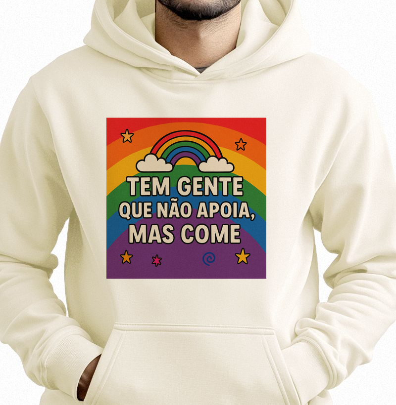 TEM GENTE QUE NÃO APOIA