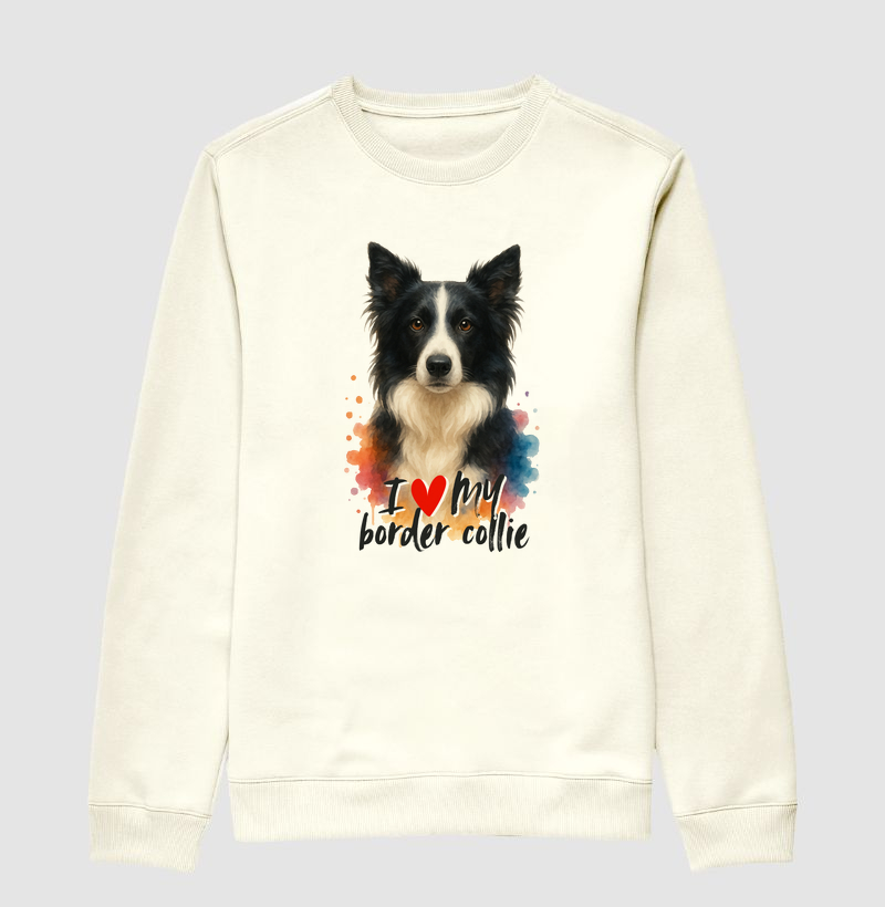 I love my border collie