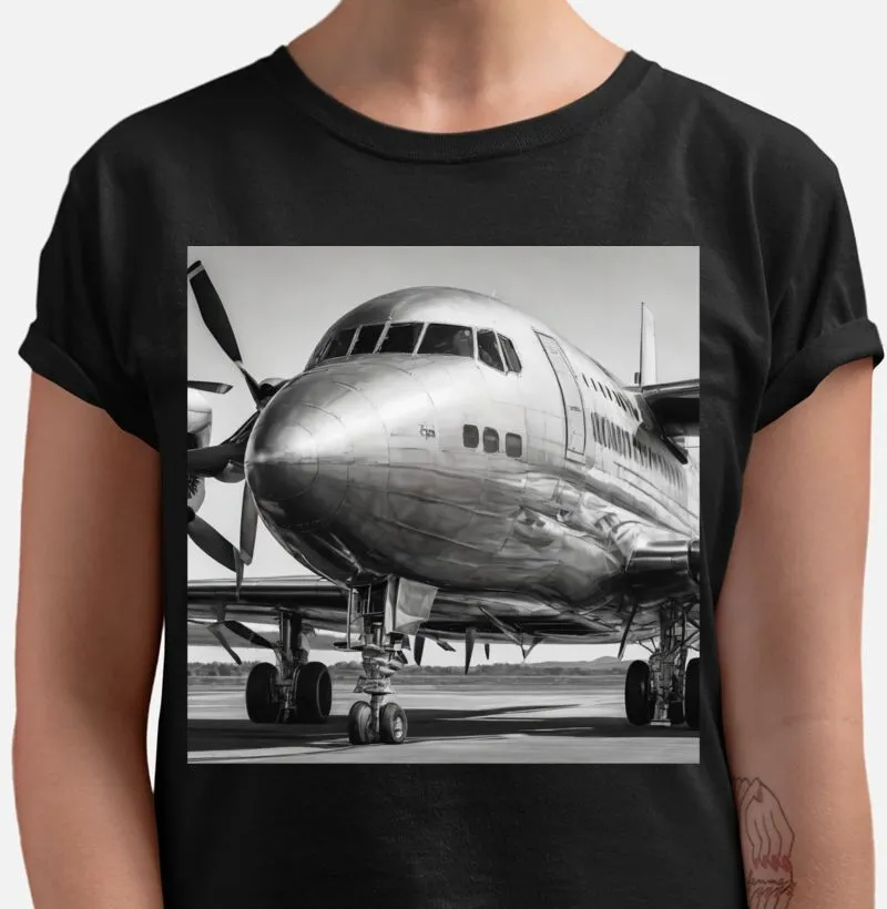 Camiseta avião Retrô
