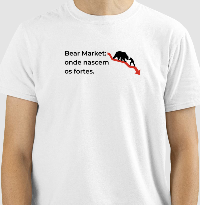 Camiseta Mercado em Queda