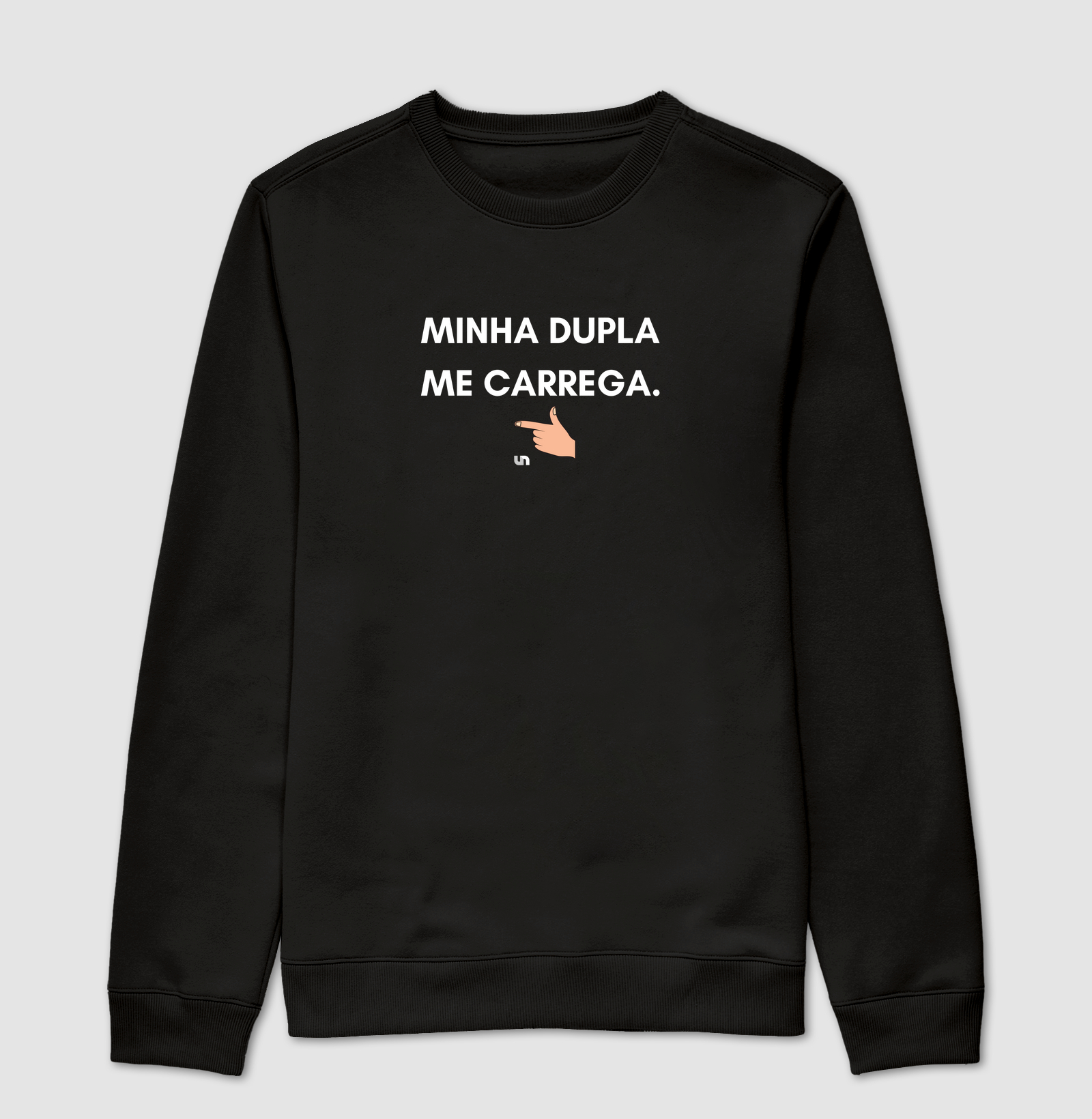 Minha dupla me carrega.