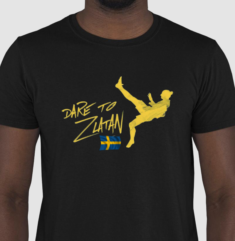 camisa 100%algodão Ibrahimovic
