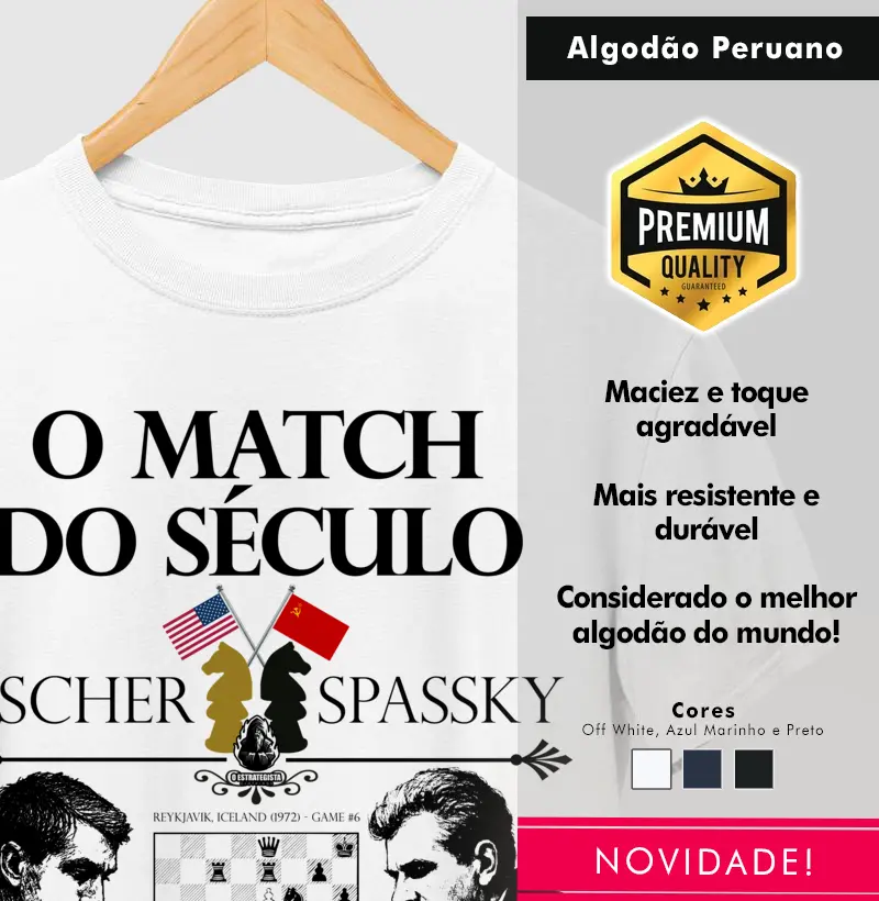 O match do século - Fischer x Spassky