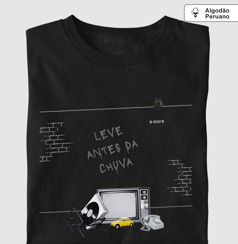 camiseta algodão peruano | leve, antes da chuva