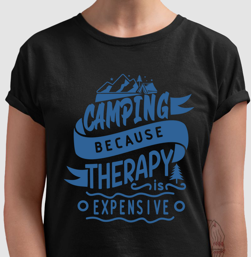 Camping Is My Therapy