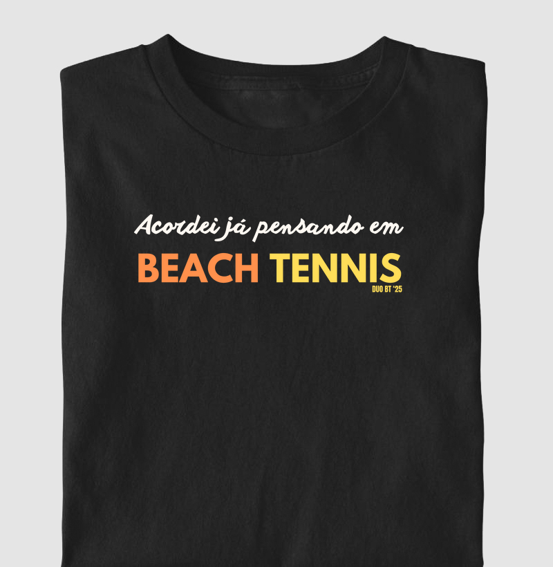 Acordei Já Pensando Em Beach Tennis