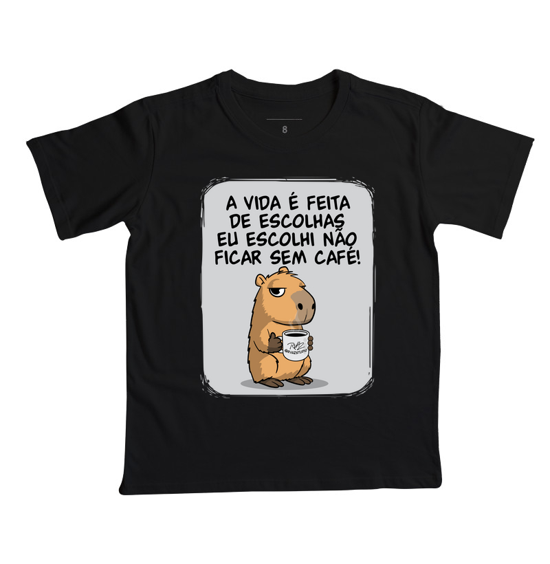 Camiseta Capivara Café