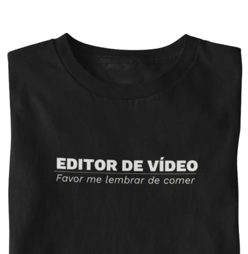 Editor de Vídeo, favor me lembrar de comer