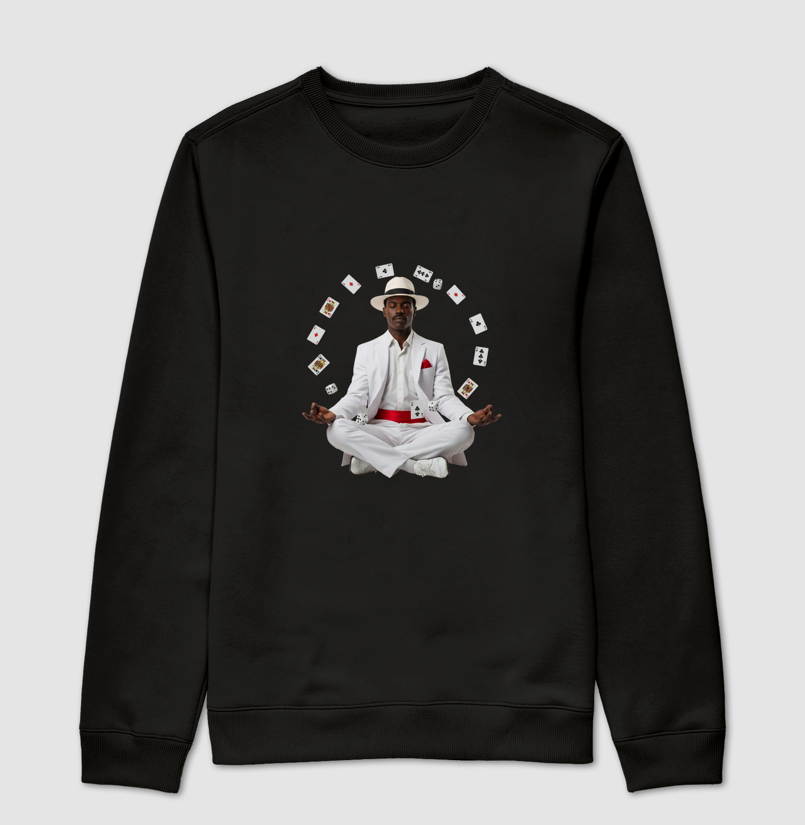 Camiseta Seu Zé Pelintra Meditando – Axé
