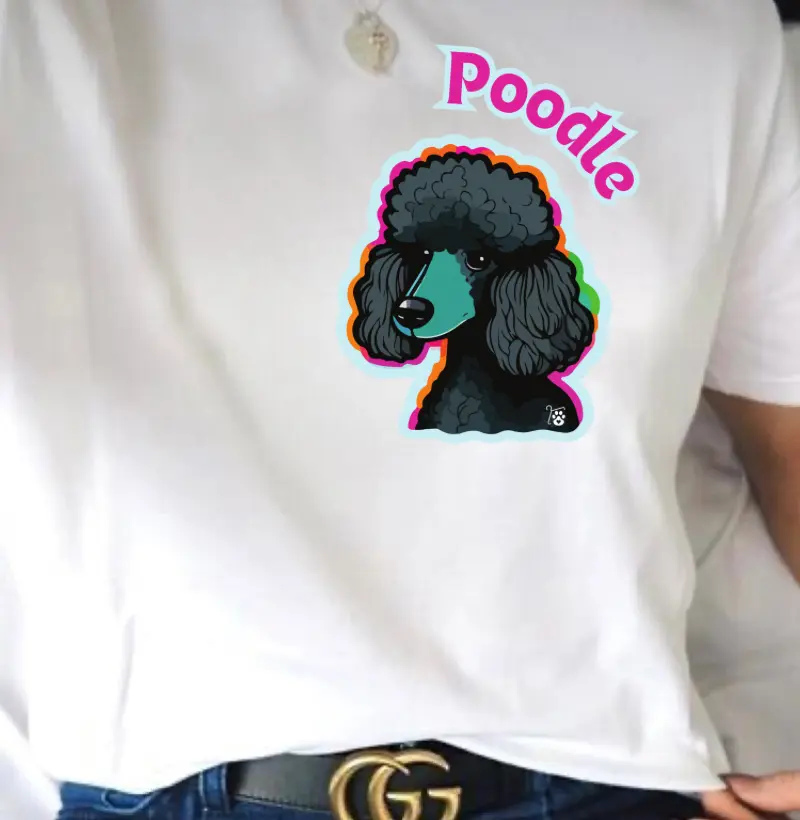 [Camiseta] Poodle Art - Poodle