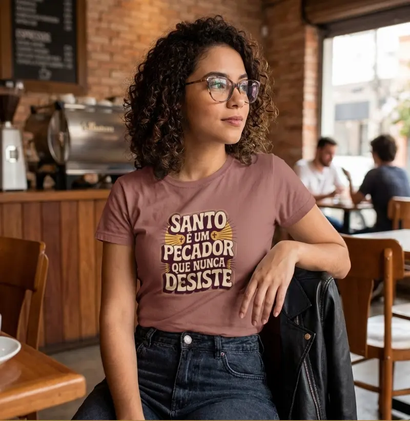 Santo é Um Pecador Que Nunca Desiste (Vintage)