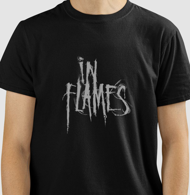 Camiseta Personalizada In Flames