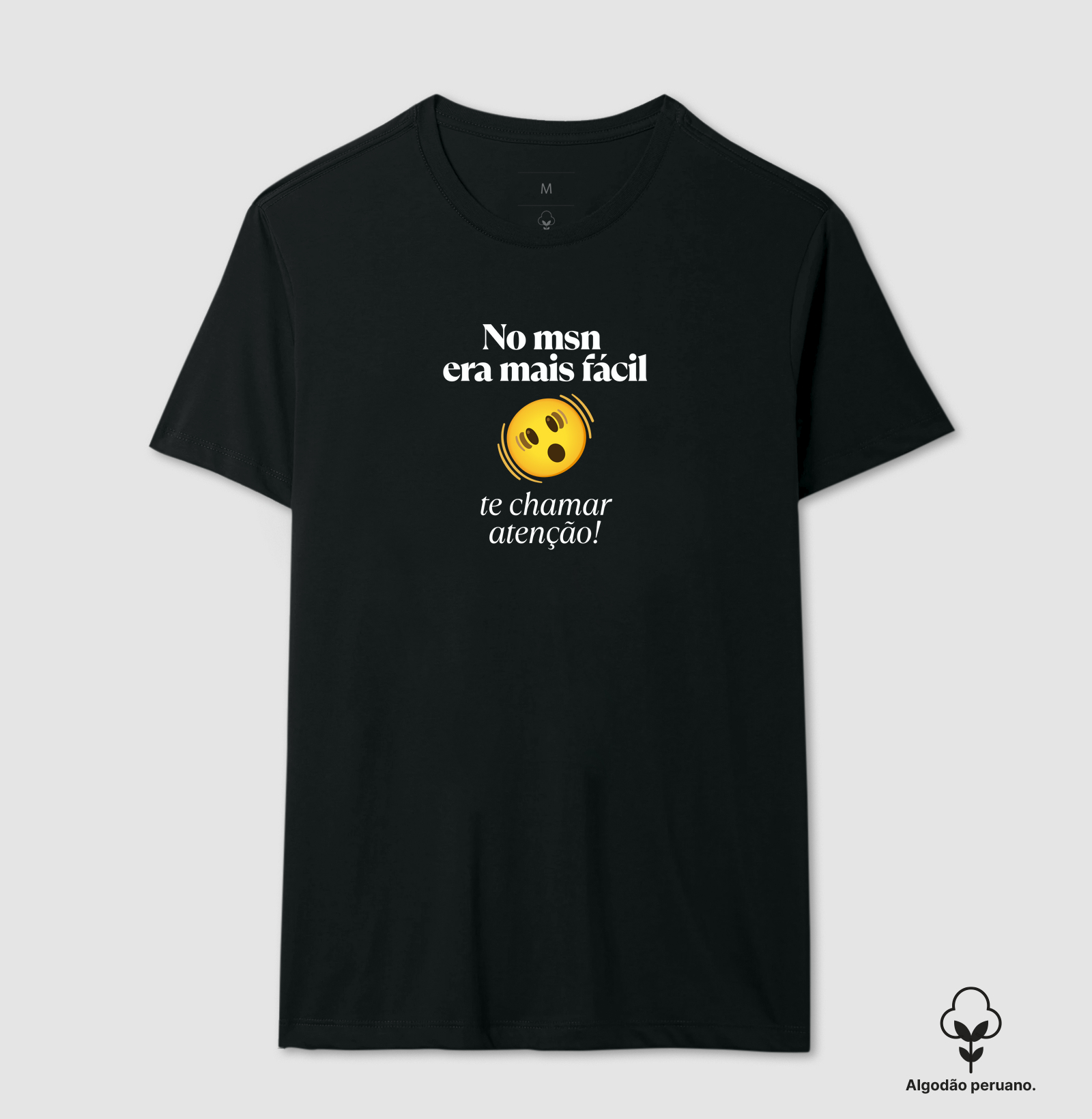 bastava um clique no botão de chamar atenção