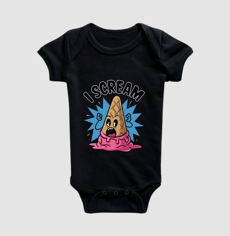 Camiseta I scream, ice cream