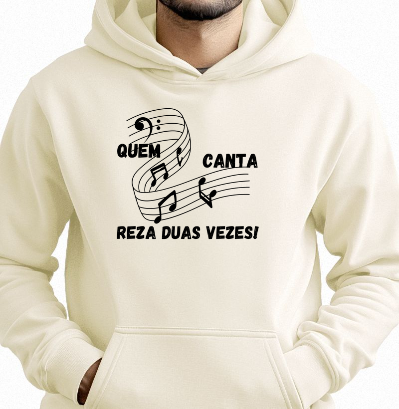 "Quem Canta Reza Duas Vezes"