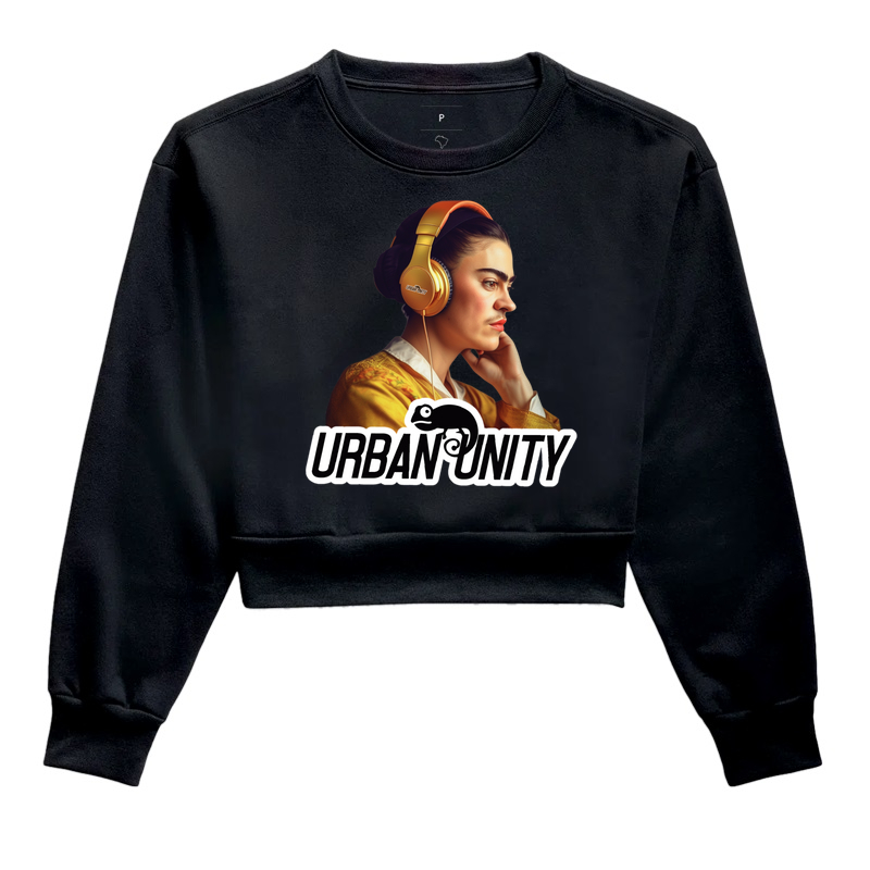 KAHLO (Moletom Cropped)