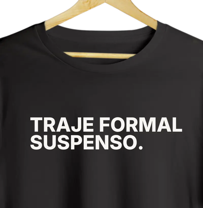 Traje Formal Suspenso.