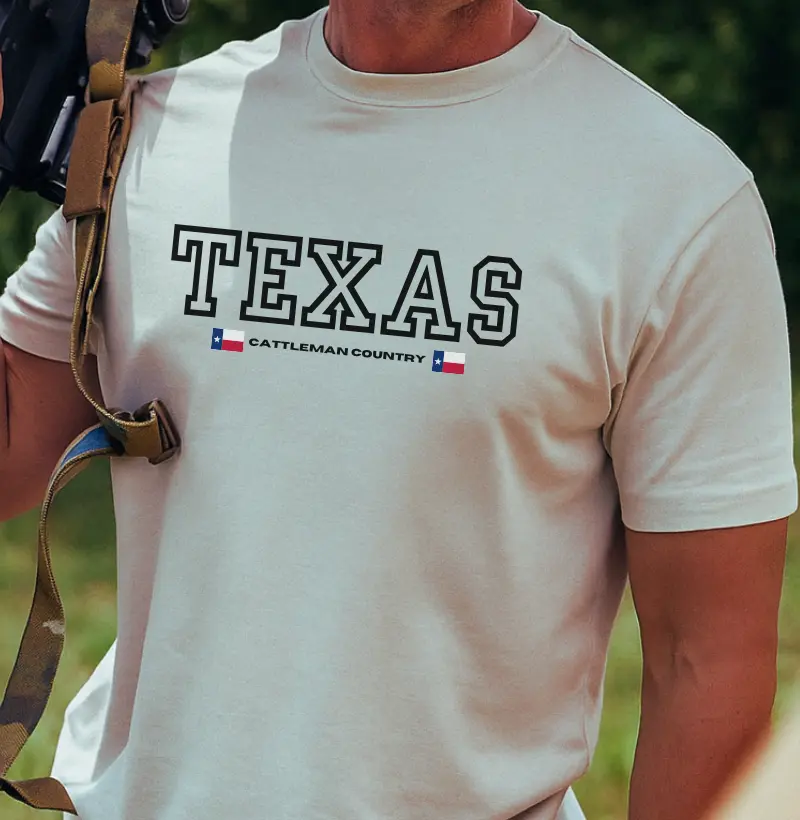 Camiseta TEXAS BRANCA