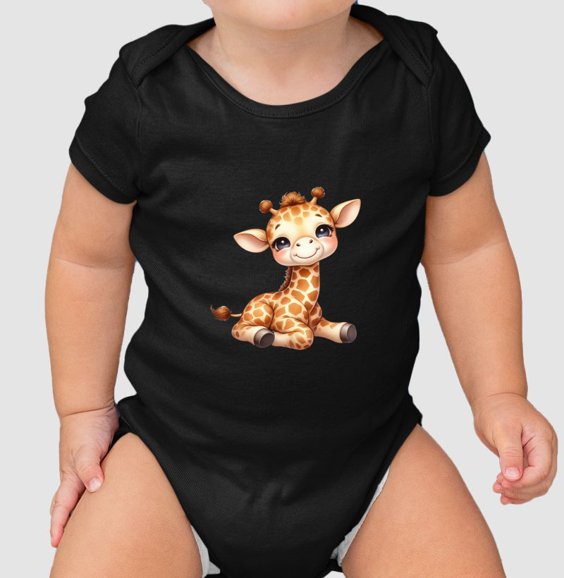 Body Infantil  Girafa 