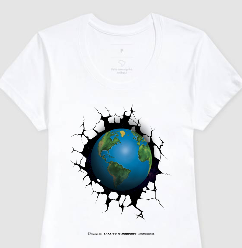 Camisa Terra Branca Feminina